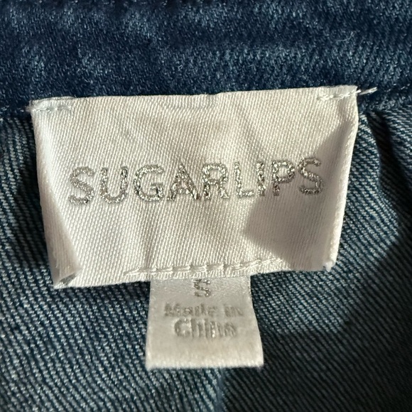 Aura Jacey Babydoll Denim Mini Dress​ - Picture 3 of 3